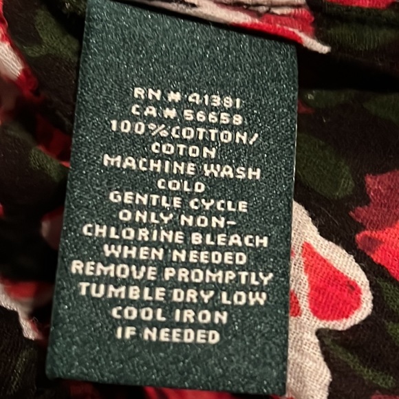 NEW Lauren Ralph Lauren Floral Blouse - Picture 9 of 9